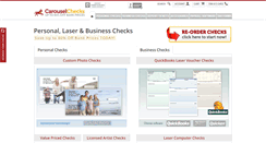 Desktop Screenshot of carouselchecks.com